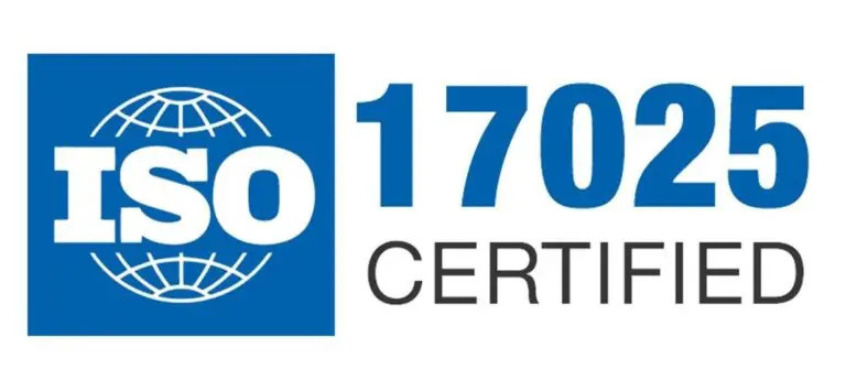 ISO 17025 Certified