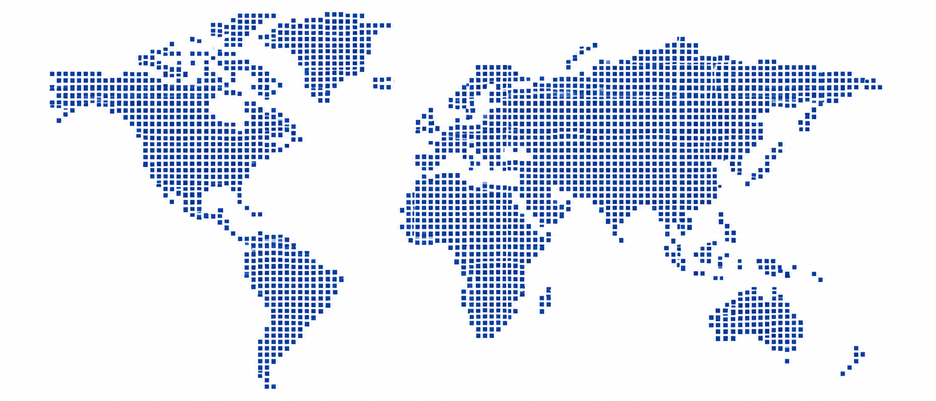 Recognised worldwide — world map